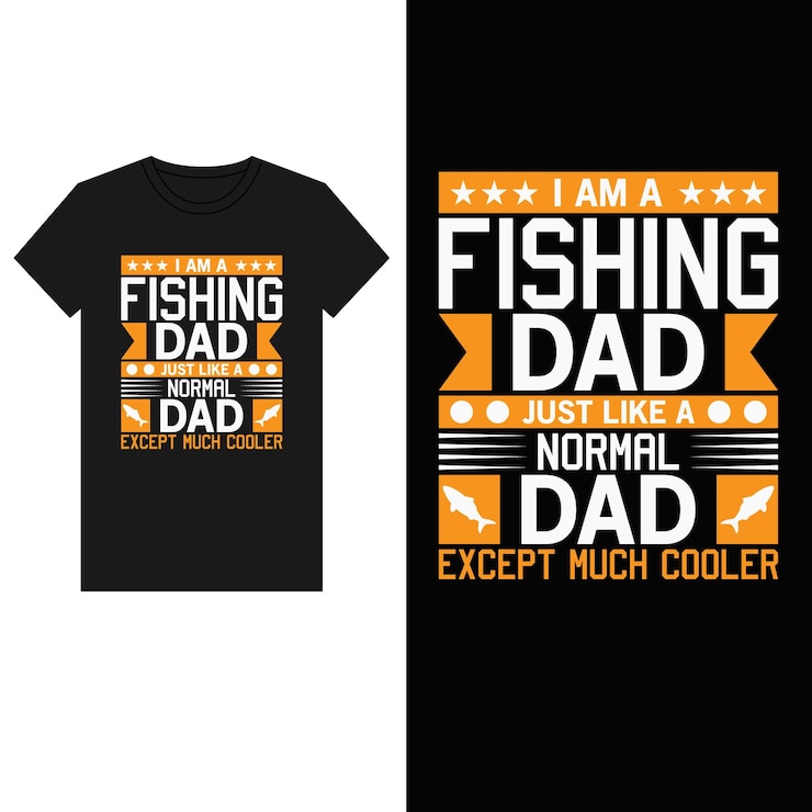 Vector de diseño de camiseta de pesca