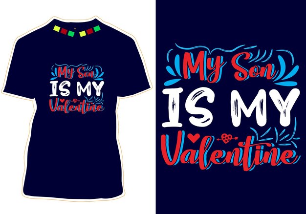 vector de diseño de camiseta de san valentín