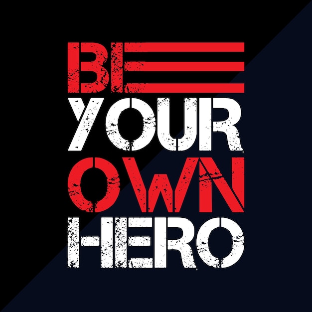 Vector de diseño de camiseta de tipografía motivacional