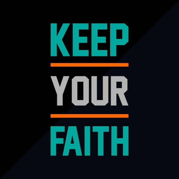 Vector de diseño de camiseta de tipografía motivacional