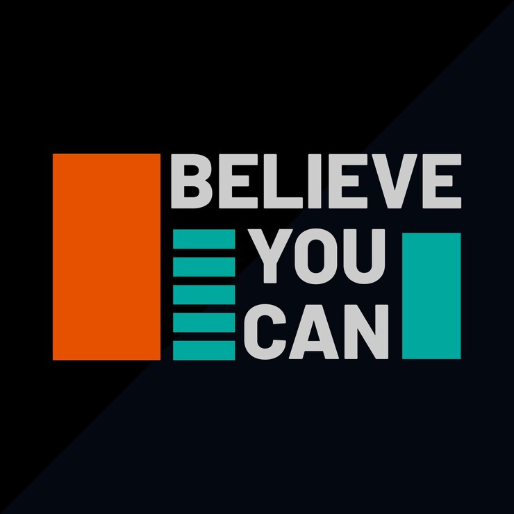 Vector de diseño de camiseta de tipografía motivacional
