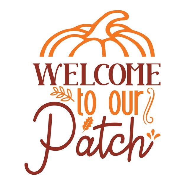 Vector de diseño de camiseta de tipografía de otoño
