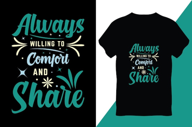 Vector de diseño de camiseta de tipografía