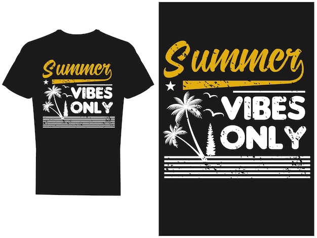 Vector y diseño de camiseta de verano