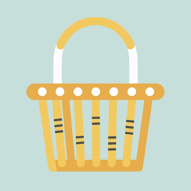 Vector de diseño de canasta