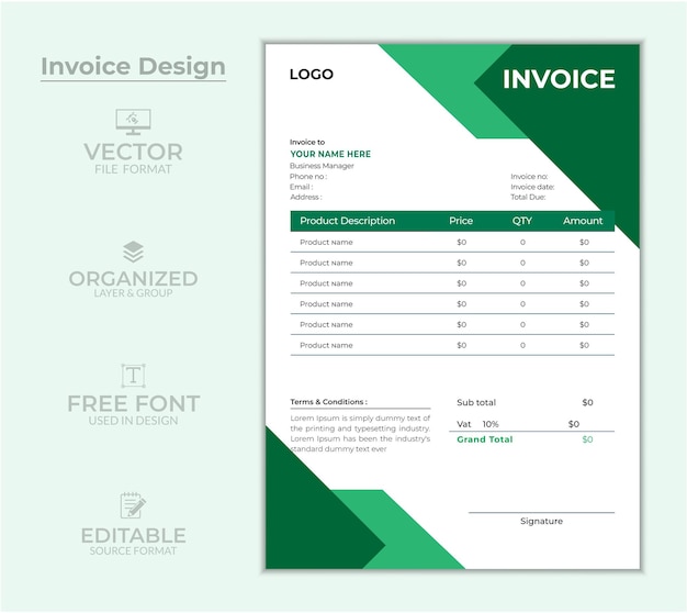 Vector de diseño de carteles publicitarios