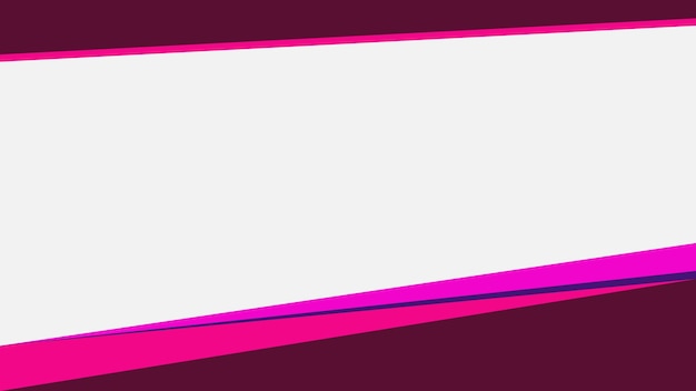 Vector de diseño de color de banner de fondo abstracto
