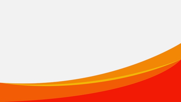 Vector de diseño de color de curva de banner de fondo abstracto