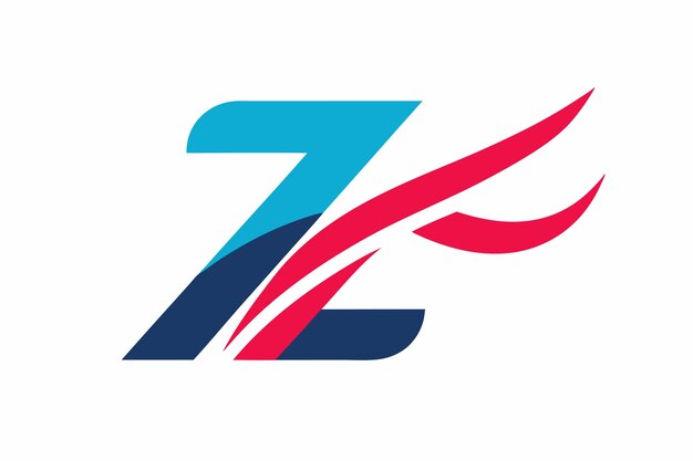 Vector de diseño creativo de logotipo Z
