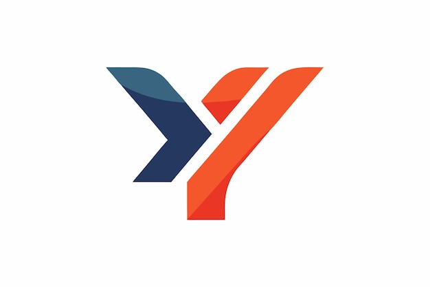 Vector de diseño creativo del logotipo Y