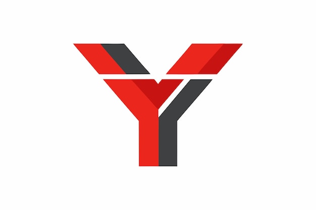 Vector de diseño creativo del logotipo Y