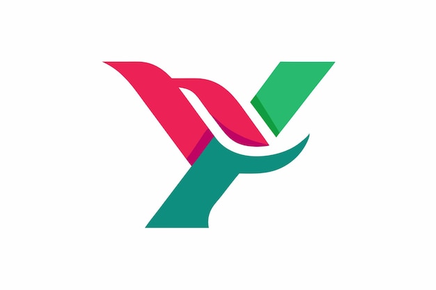 Vector de diseño creativo del logotipo Y