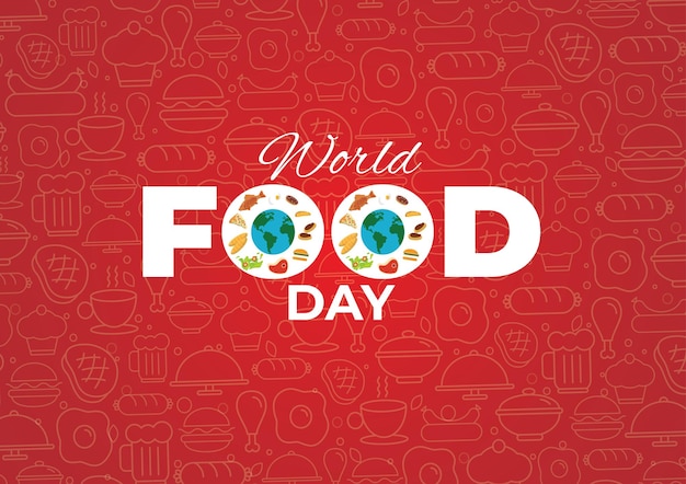 Vector de diseño del Día Mundial de la Alimentación