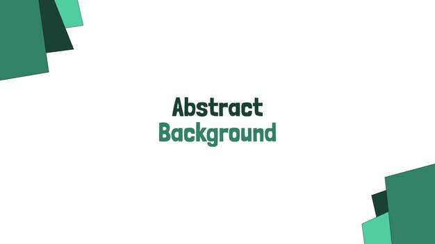 Vector de diseño de fondo abstracto blanco y verde