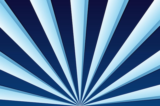 Vector de diseño de fondo abstracto blue ray sunburst