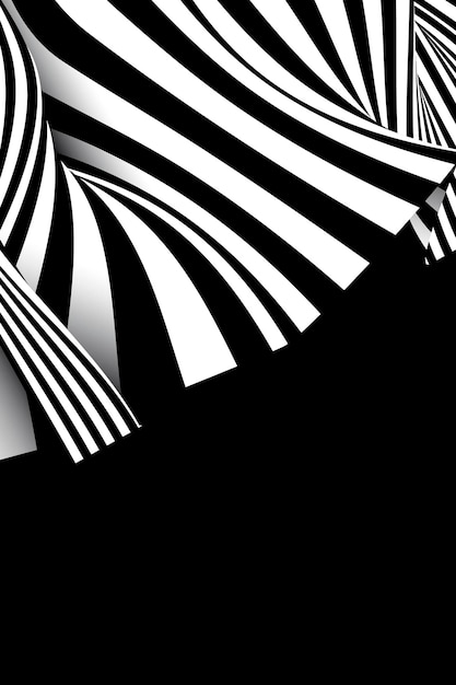 Vector de diseño de fondo abstracto negro