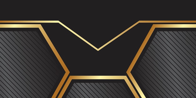 vector de diseño de fondo abstracto de oro