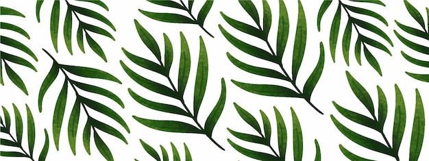 Vector de diseño de fondo de naturaleza de hojas para fondo de entorno verde