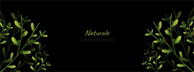 vector de diseño de fondo de naturaleza de hojas para fondo de naturaleza de ecología