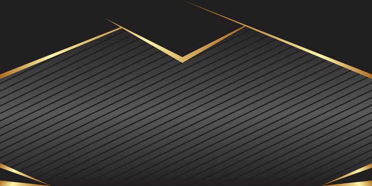 vector de diseño de fondo negro y dorado