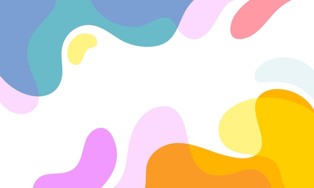 vector de diseño de fondo de ondas líquidas abstractas