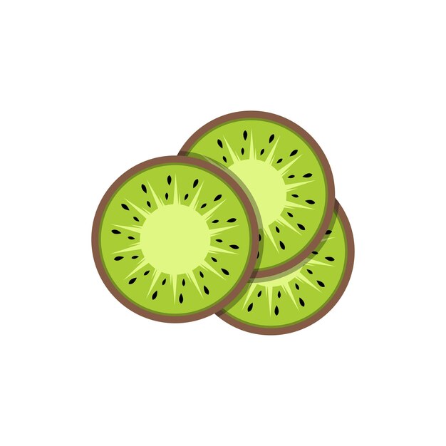 Vector vector de diseño gráfico de kiwi