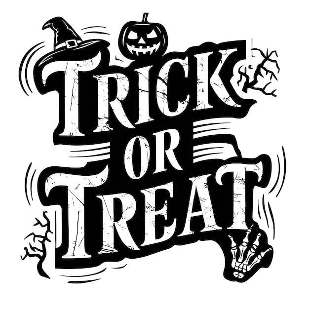 Vector de diseño de Halloween para el diseño de camisetas