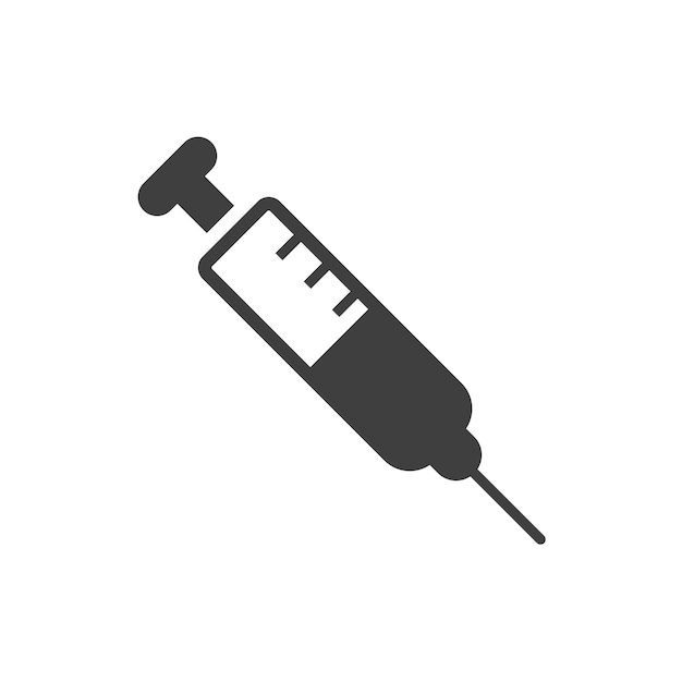 Vector de diseño del icono de la jeringa