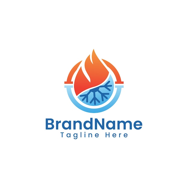 vector Diseño del icono del logotipo de los servicios de fontanería