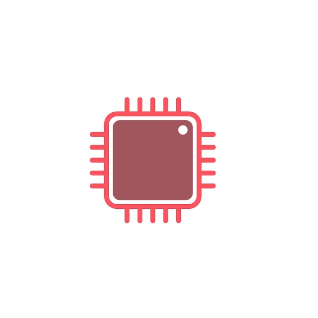 Vector de diseño de icono de logotipo de tecnología de circuito