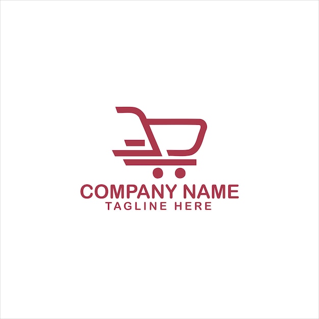 Vector de diseño de icono de logotipo de tienda de bolsos