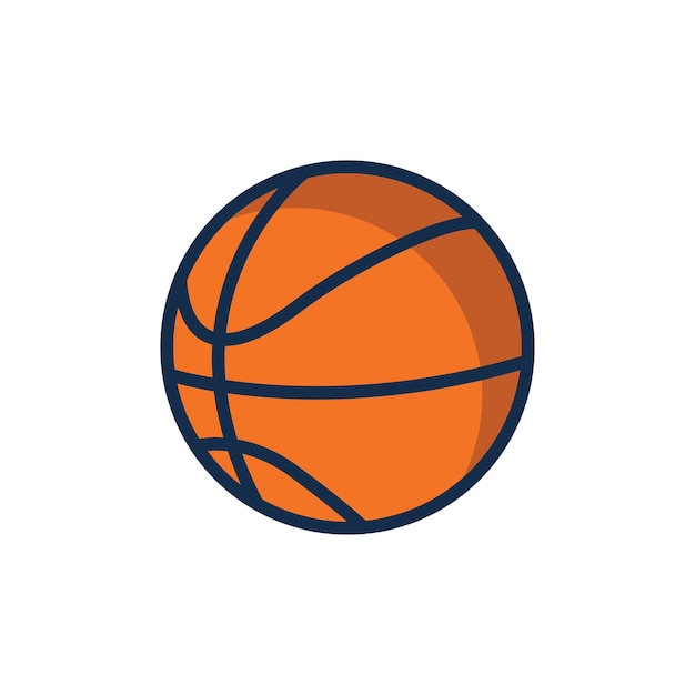 Vector de diseño de iconos de baloncesto