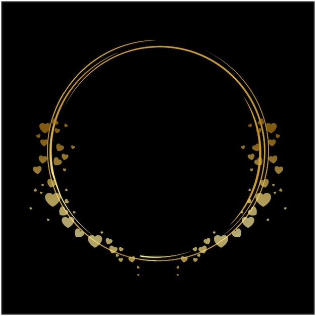 Vector de diseño de iconos de logotipos de corazones