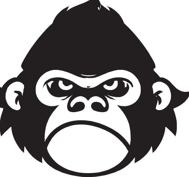 Vector de diseño de íconos de monos colgantes