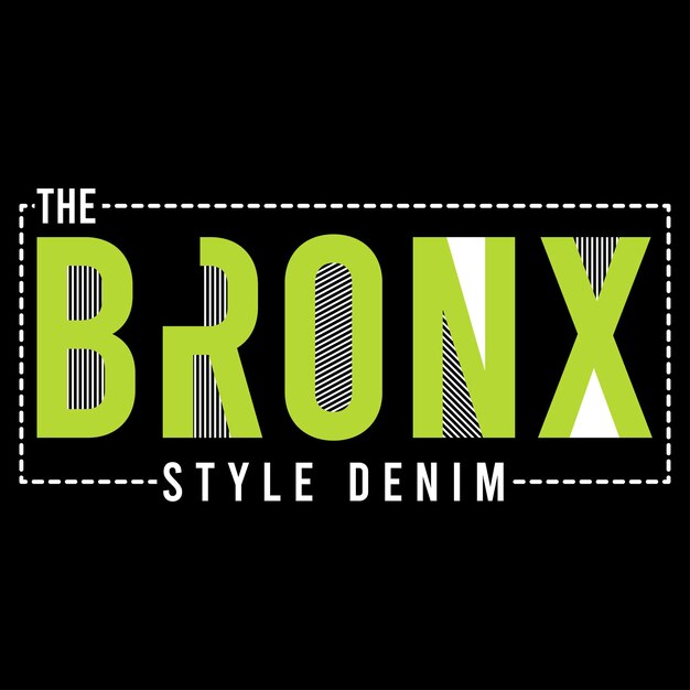 Vector el diseño de ilustración del bronx