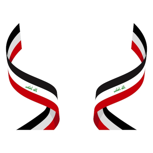 Vector de diseño de ilustración del día de la independencia del elemento de Irak