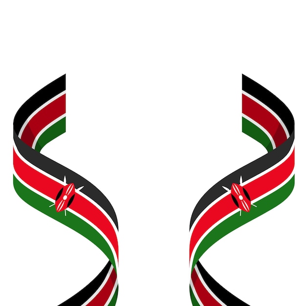 Vector De Diseño De Ilustración Del Día De La Independencia Del Elemento Jamhuri