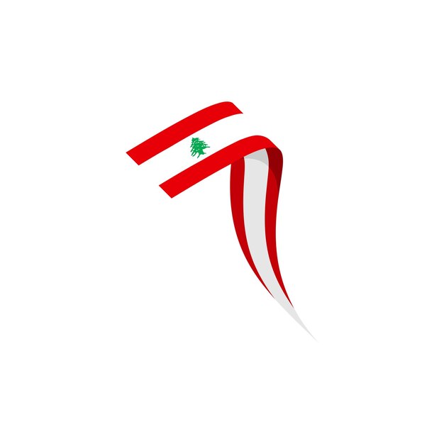 Vector de diseño de ilustración del día de la independencia del elemento de Líbano