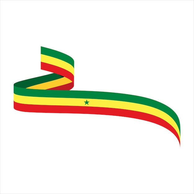 Vector de diseño de ilustraciones para el Día de la Independencia de Senegal