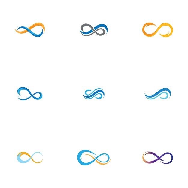 Vector de diseño infinito