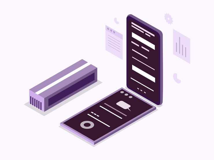 Vector vector de diseño ismétrico de negocios y finanzas