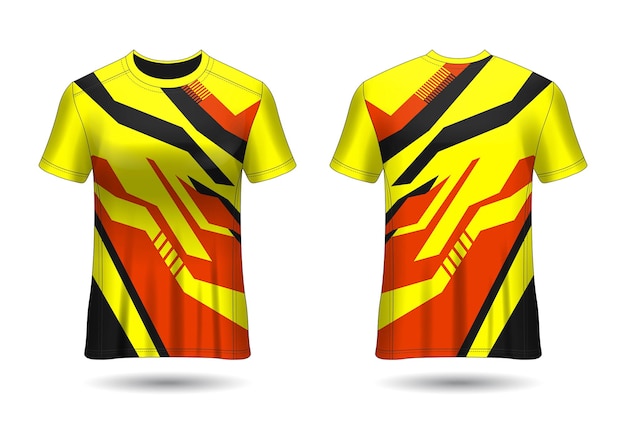 Vector de diseño de jersey de carreras deportivas