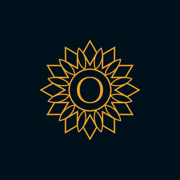 Vector de diseño de letra O