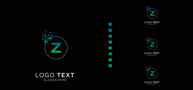 Vector de diseño de letras de la letra Z