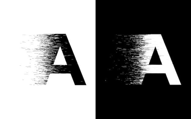 un vector de diseño de letras