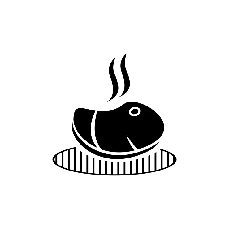 Vector de diseño de logotipo de alimentos