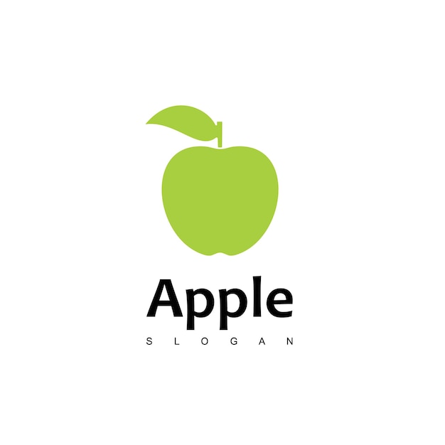 Vector de diseño de logotipo de Apple