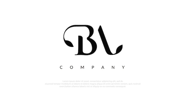 Vector de diseño de logotipo BA inicial