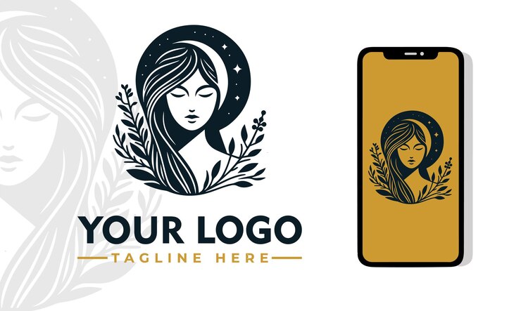 Vector vector de diseño de logotipo de belleza para mujeres de belleza vector de día de la mujer para negocios de belleza