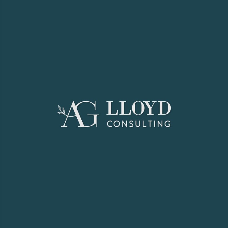 Vector de diseño de logotipo de carta AG